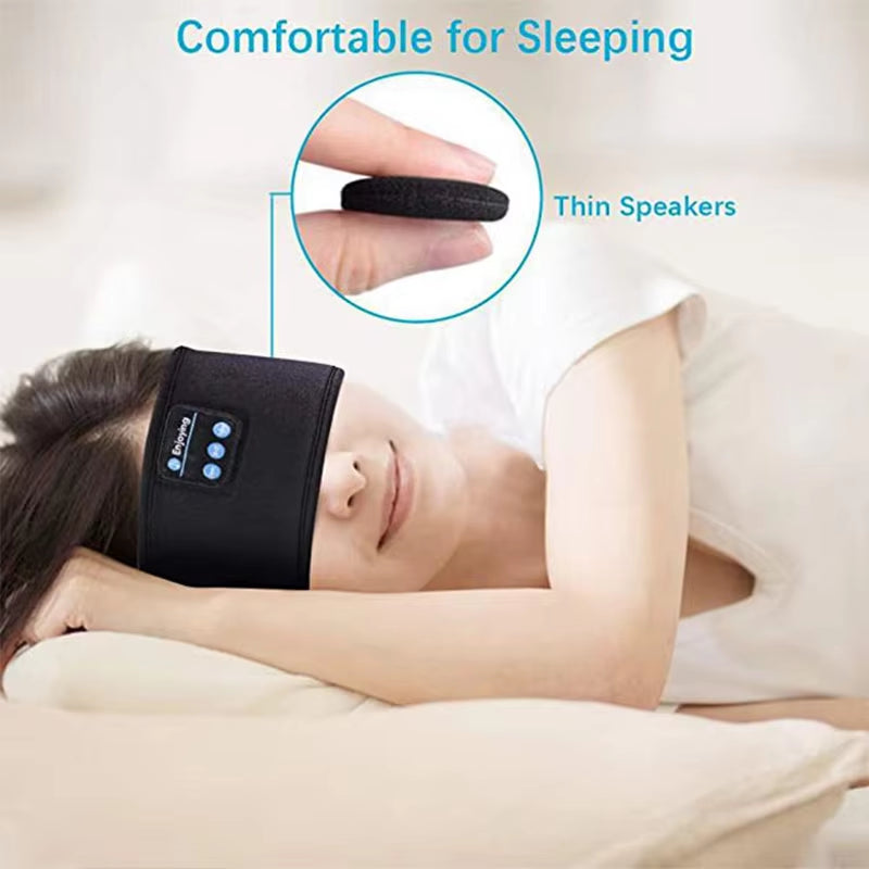 Wireless Bluetooth Headset Headband and Eye Mask 