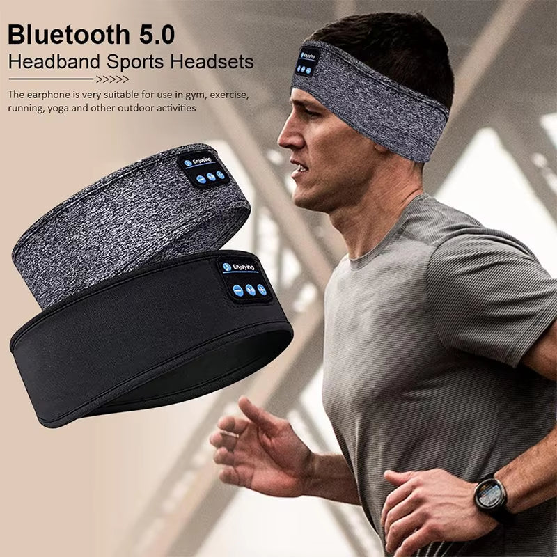 Wireless Bluetooth Headset Headband and Eye Mask 