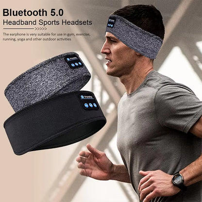 Wireless Bluetooth Headset Headband and Eye Mask 